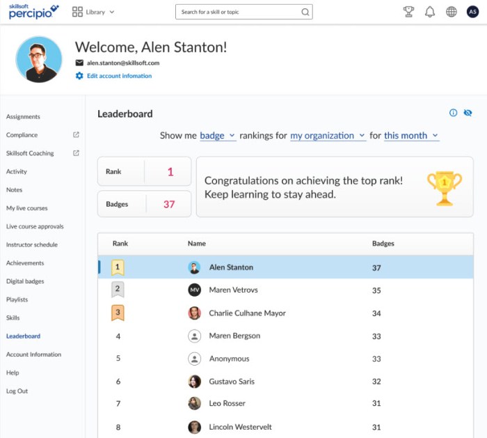 Competitive Leaderboards